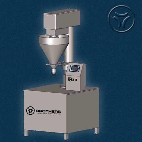 Semi Automatic Single Head Augur type Dry Syrup Powder Filling Machine in Egypt