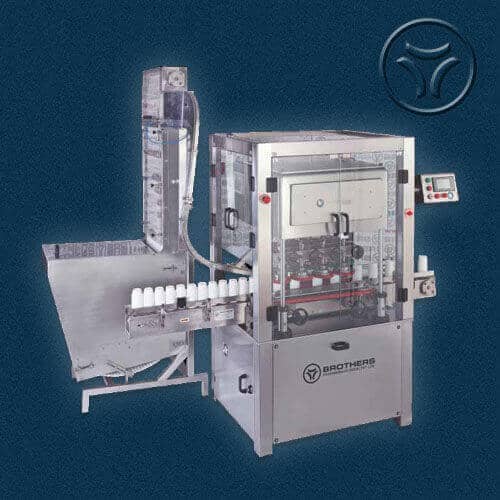 Automatic LINEAR type SCREW Capping Machine in France